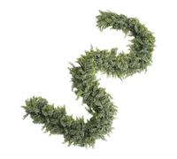 Artificial Christmas Garland, 8,8 ft Faux Holiday Vine, Decorative Greenery Dining Tavoli, 180 x 270 cm, Staircases, Weddings, and Indoor-Outdoor Festive Decor Adaptability Enhancing Event Settings