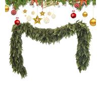 Artificial Christmas Rattan - Festive Greenery Accent, 2.7 Meter Christmas Garland Soft Weather-Resistant Artificial Greenery for Indoor Outdoor Fireplace Tovaglia Table Stair | Festive Pine Display