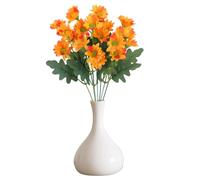 Artificial Flowers Outdoor, Fake Waterproof Flower, 12.6 Inches Elegant Ambiance & Decoration Weatherproof Design, Everlasting Plants for Porch, Window Box, Garden, Planter, Vase, Patio, Pot, Walkway