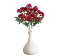 Artificial Flowers Outdoor, Faux Waterproof Plants, Everlasting Weatherproof Design, Decorative Greenery, Garden Plant Decor for Vase, Planter, Patio, Porch, Walkway, Window Box