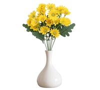 Artificial Flowers Outdoor, Faux Waterproof Plants, Everlasting Weatherproof Design, Decorative Greenery, Garden Plant Decor for Vase, Planter, Patio, Porch, Walkway, Window Box