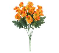 Artificial Flowers Outdoor, Faux Waterproof Plants, Everlasting Weatherproof Design, Decorative Greenery, Garden Plant Decor for Vase, Planter, Patio, Porch, Walkway, Window Box