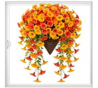 Artificial Flowers | Silk Fabric Fall Season Hangable Ornament | Artificial