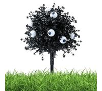 Artificial Halloween Flowers With Stakes, UV Resistant Pumpkin Eyeball Pick