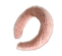 Artificial Mink Hairband - Soft Plush Winter Hair Accessory, Trendy Headband, Comfortable Versatile Headwear | Fall and Winter Wear, Indoor Outdoor Styling, Party Gatherings, Dating Outfit, Travel