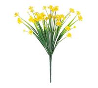 Artificial Violet Plants - Garden Faux Violets Plant, 32.5cm Spring Summer Decoration for Beautifying, Vibrant Bloom with Natural Petal-Texture, Weather Proof-Floral for Landscape Enhancement