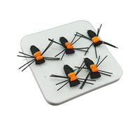 Artificiale | 5 Pezzi di Richiami Catturanti | Esche Per Bass 6,5x6,5x2 cm | per Surfcasting Barca Traina Kayak Fiume Lago Stagno Acqua Salata Salmone Trota