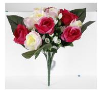 Artificiale Bouquet Decorazione Fiori Finti Abitare Pflanzenstrauch Fiori