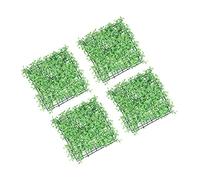 Artificiale Centro Commerciale Decorazione per Simulazione di Prato per Interni Ed Esterni Serbatoio per Tartarughe Acquario Prato Pianta Verde 4 Pezzi Ornamento per Prato