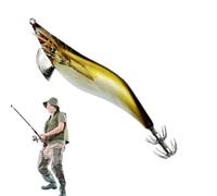 Artificiale Fosforescente Esca Per Calamari Realistica Fosforescente | Esche Artificiali Per La Pesca Al Persico Mini Esca Compatta Leggera Brillante per Pesca in Fiumi, Laghi, Stagni, Rus