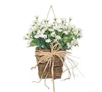 Artificiale per cesto sospeso margherita 35 cm decorazione floreale | Margherite realistiche in seta, lunghezza 35 cm, materiali resistenti allo sbiadimento, uso interno ed esterno