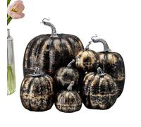 Artificiale - Set di s in schiuma per raccolta, decorazione di Halloween per interni esterni, camera da letto, cucina, tavolini, portico del Ringraziamento e feste decorative per la casa