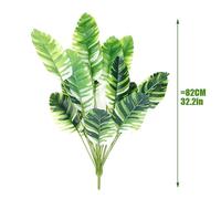 Artificiale Sparse Coda Tropicale Palme Finto Pianta Foglie Casa Giardino Decor