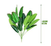 Artificiale Sparse Coda Tropicale Palme Finto Pianta Foglie Casa Giardino Decor