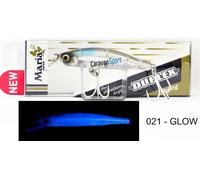 ARTIFICIALE SPINNING MARIA DUPLEX 65 S YAMASHITA 021 GLOW PESCA LURE ESCA SERRA