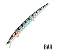 ARTIFICIALE SPINNING MOMMOTTI 180 FK SEASPIN ESCA LONG JERK LURE BARRACUDA SERRA