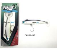 ARTIFICIALE SPINNING POWER TAIL SW 80 MM FIIISH 35 GR DARK BLUE JIG LURE VIB