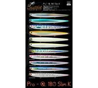 ARTIFICIALE SPINNING SEASPIN PRO-Q 180 SLIM K ESCA WTD SERRA BARRACUDA SPIGOLA