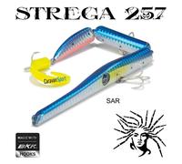 ARTIFICIALE SPINNING SEASPIN STREGA 257 AGUGLIA SNODATO ESCA JOINTED SERRA BARRA