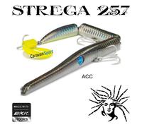 ARTIFICIALE SPINNING SEASPIN STREGA 257 AGUGLIA SNODATO ESCA JOINTED SERRA BARRA