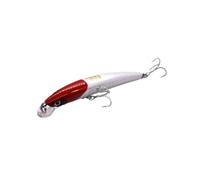 Artificiale STR Rosy Minnow Floating per Spigola, Lampuga, Palamita, Sgombro e Piccoli Tunnidi - Ideale per Spinning Leggero e Traina Lenta in Mare