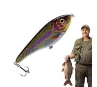 Artificiali Da Pesca Dotati Di Ami Esche Riutilizzabili E Facili Da Usare, | Di Grandi Dimensioni Luccio e Pescecane per Laghi Fiumi Bacini Torrenti e Kit Attrezzatura da Pesca