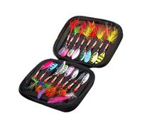 Artificiali per la | 16 Pezzi Artificiali Swimbait Con Sequini - Esche Per La Del Persico - Per In Acqua Salata E Acqua Per Lucioperca Trota Crappie Salmone Pesce Gatto All Aperto