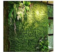 Artificiali Piante pannelli di parete verde Traliccio Di Pannelli For Siepi Di Foglie Artificiali Con Parete Di Fondo In Erba Artificiale | Schermo For Recinzione Privacy In Plastica | Sfondo Da Paret