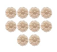 Artigianale Europeo Floreale Sculture in Legno Pezzo d'Arte per Mobili e Decorazione Della Parete Materiali In Legno Solido Naturale Intagliato