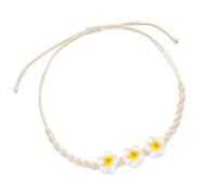 Artigianale Tessuto Frangipani Collana Polimeri Colorati Argilla Fiorisce Gioielli Portatile Per Musica Festival Abbigliamento Casual Argilla Morbida Gioielli, Misura unica, come descritto, come