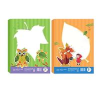 Artigianato autunnale - Kit di artigianato a foglia autunnale per bambini, articoli creativi per l'arte autunnale | Divertimento artigianato stagionale per la scuola, le feste, Halloween e il