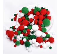 artigianato creativo, materiale artigianale DIY, 1000 Pieces Craft Mini Pompoms Ball Balls Self Adhesive Festive Rainbow Fuzzy for Jewelry Making Accessories Clothing Appliques(Multi-colored)