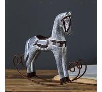 Artigianato Del Cavallo Della Decorazione Della Statua Del Cavallo A Dondolo