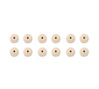 Artigianato in legno rotondo perline intercalari sciolti per gioielli fai da te 10MM 50 pz portatile e utile