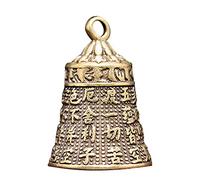 Artigianato in ottone Grande Campana Inciso Produce Forte Chiesa Bronzo Regali Creativi Animali Domestici Palmare Strumenti Musicali Chiamata Di Natale Vintage