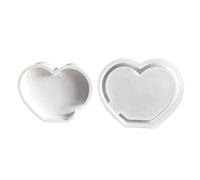 Artigianato in resina epossidica | Forma dell'amore per la creazione di gioielli - Stampo flessibile per fondente alimentare per donne, famiglia, casa, ufficio, decorazione di compleanno