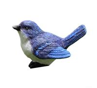 Artigianato in resina per piccoli uccelli per giardini creativi in miniatura e decorazione nido (B)