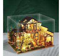 Artigianato moderno 24 casa delle bambole con kit di mobili 3D Puzzle