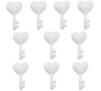 Artigianato Patch Fatti A Mano Fermaglio per Capelli Chiave Cuore Belle Piccole Fermagli Per Capelli Creativi Accessori Per Lo Styling Dei Capelli Piccole Applicazioni In Legno Per Artigianato