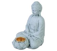 Artigianato Portacandele Tealight Pietra Meditazione Statua Figurina Scultura Per La Decorazione Della Casa O Del Giardino Meditazione Scultura Porta Incensi