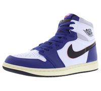 Air Jordan 1 High OG Rare Air Scarpe da uomo (DZ5485-100, Bianco/Grigio Neutro/Blu Reale scuro/Nero), Bianco/Grigio neutro/Blu reale scuro/Nero, 40.5 EU