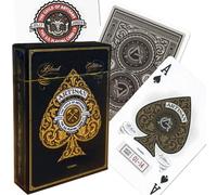 Artigiani Theory 11 Playing Carte Deck Oro Nero Trucchi di Magia Sigillato USA