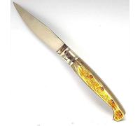 artigiano Ghiani Coltello SARDO PATTADA Artigianale Manico in Corno Collezione Tascabile da Caccia 53185