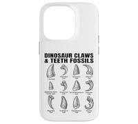 Artigli e denti estetici del dinosauro - Fossil Anatomy Art Custodia per iPhone 14 Pro