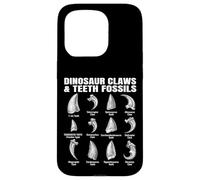 Artigli e denti estetici del dinosauro - Fossil Anatomy Art Custodia per iPhone 15 Pro