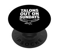 Artigli fuori la domenica Hawk Lover per Birdwatchers PopSockets PopGrip Adesivo