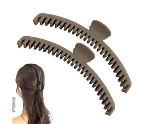 Artigli Per Capelli - Clip Per Capelli Artigli Per Donne | Pacchetto Di 2 Tieni Tutto Clip Per Capelli Glassati | Forcine Di Banane Non Slip | Pin Per Panini Sottili | Forte Presa Per Donne E Ragazze