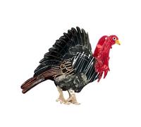 Artigli per capelli in acetato, clip per capelli di pollo arrosto di tacchino, artiglio per capelli per il giorno del Ringraziamento, interessanti fermagli per capelli in acetato, per