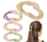 Artigli per capelli per donne | Clip per capelli forti nuvol turbine, 4 pezzi non slip barrette per farpin per sottili medium long riccio femminile femminile festa di matrimonio compleanno