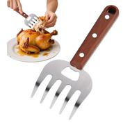 Artigli tritacarne - Forchetta ergonomica per sminuzzare il cibo, in acciaio, resistente al calore, isolata, strumento di cottura per marito, chichen, barbecue, padre, ristorante, papà, manzo